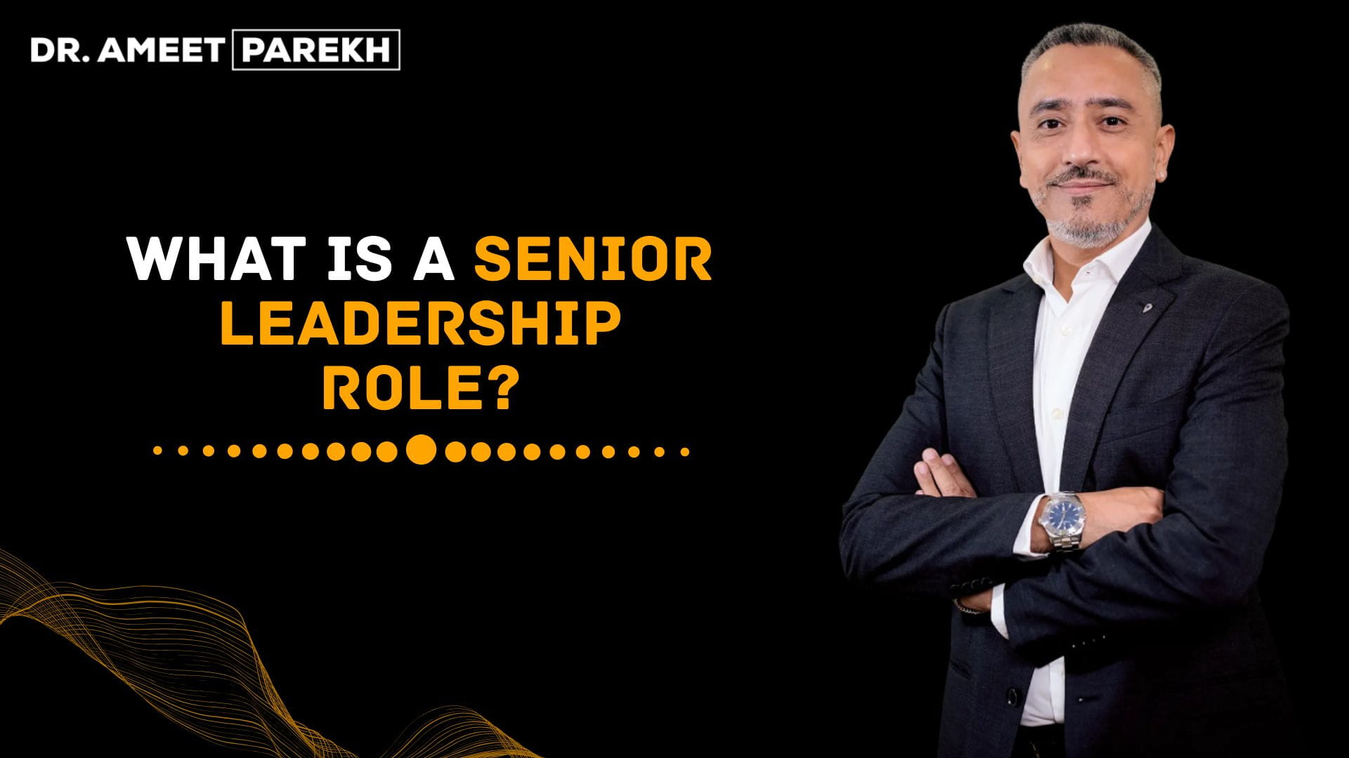 What is a Senior Leadership Role